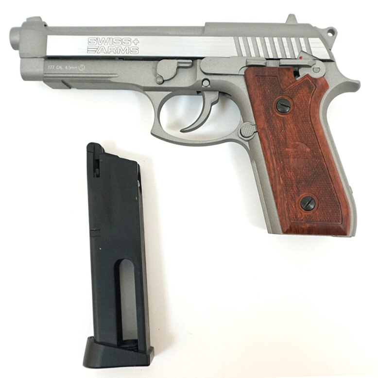 Пистолет SA92, к.4,5мм (blowback, мет.)