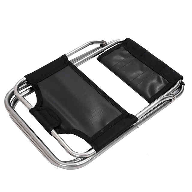 Кресло Camp Stool ALU, складной, со спинкой, 44*30*41см, алюминий